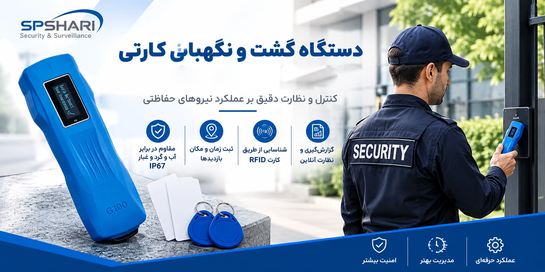 دستگاه گشت و نگهبانی کارتی